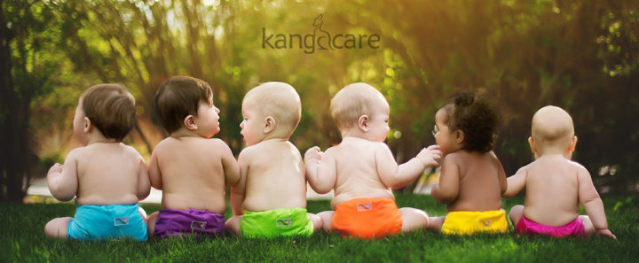 Babies in Rumparooz from Kanga Care